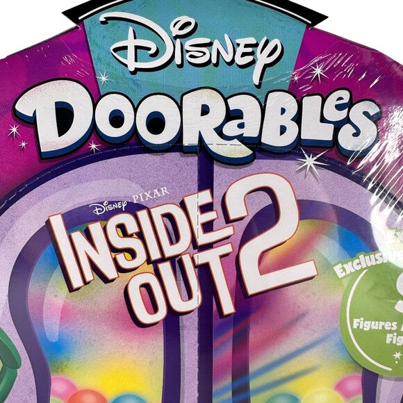 Disney Doorables Pixar Inside Out 2 Exclusive Collectible Box Set Joy Envy Fear - Picture 3 of 14